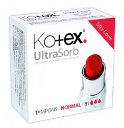 Тампоны Kotex ультра сорб силки ковер нормал 8 шт.