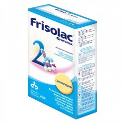 Смесь молочная Friso Фрисолак 2 с нуклеотидами и пребиотиками с 6 до 12 мес 400 г