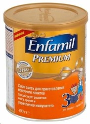 Смесь молочная Enfamil Премиум 3 от 1 до 3 лет 400 г