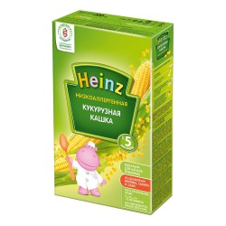 Каша молочная Heinz кукурузная кашка с 5 мес 250 г